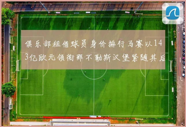 俱乐部租借球员身价排行马赛以143亿欧元领衔那不勒斯汉堡紧随其后